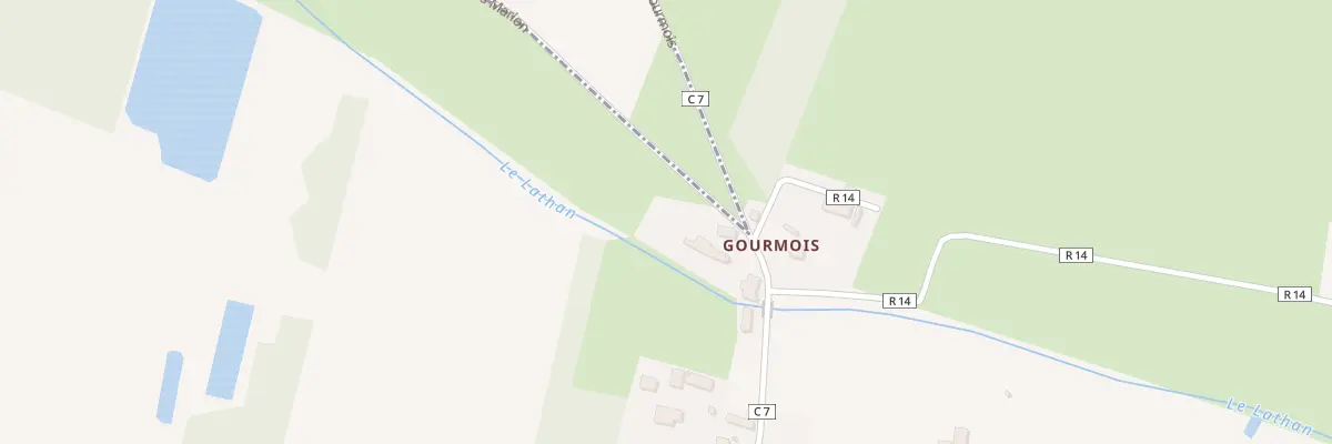 Plan du 21 Rte de Gourmois à Channay-sur-Lathan