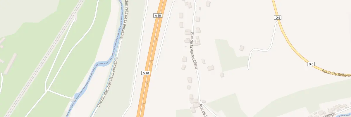 Plan du 7B Rue de Vauloubière à Biard
