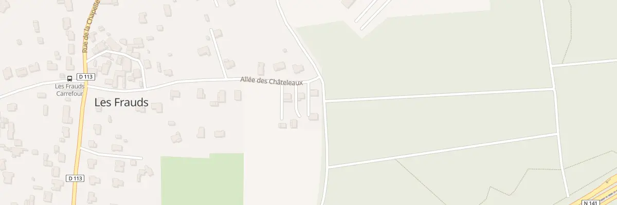 Plan du 350 All des Châteleaux à Brie