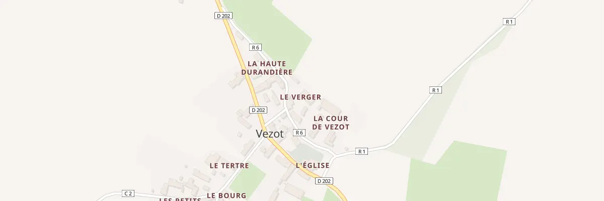 Plan du 5034 Le Verger à Vezot
