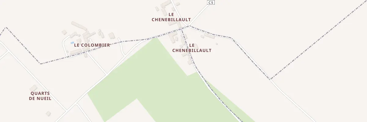 Plan du 6 Le Chenebillault à Nueil-sous-Faye
