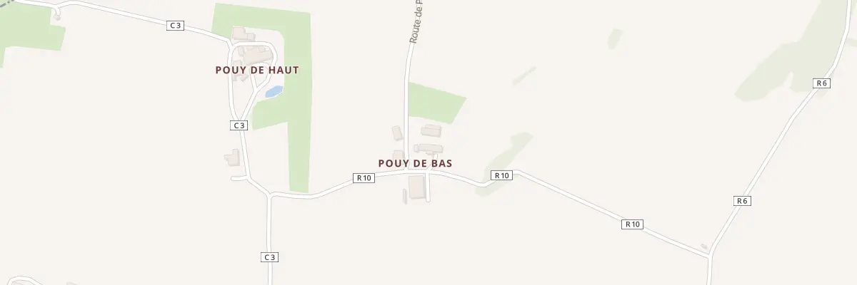 Plan du 5006 A Pouy de Bas à Beaumont