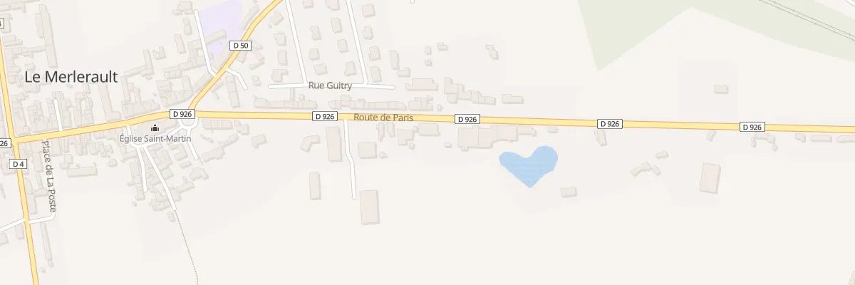 Plan du 19 Rte de Paris à Merlerault-le-Pin