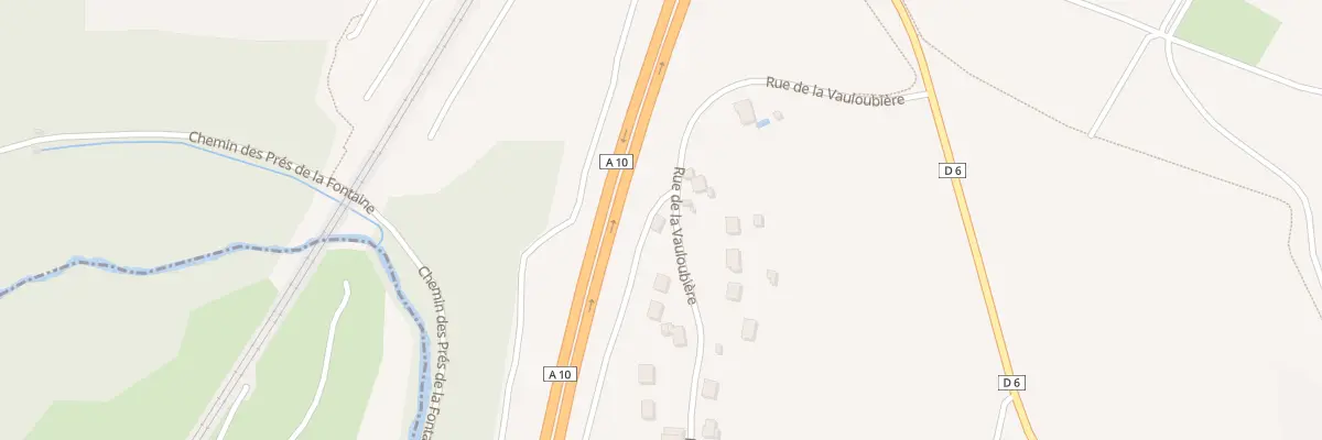 Plan du 17 Rue de Vauloubière à Biard