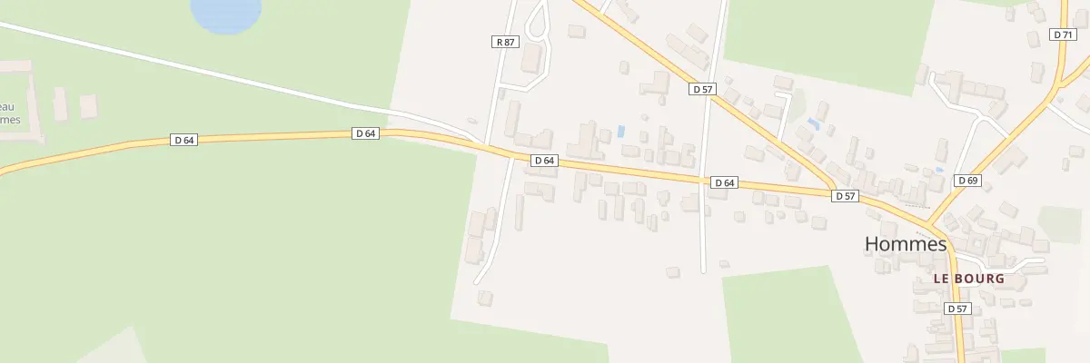 Plan du 26 Av du Vieux Château à Hommes