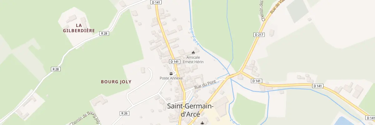 Plan du 4 Rue Principale à Saint-Germain-d’Arcé