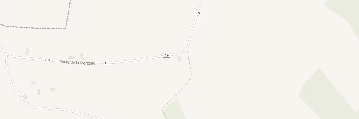Plan du 2 Rte de la Mercerie à Saint-Evroult-de-Montfort