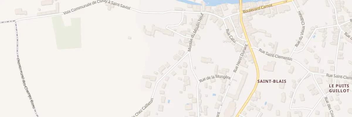 Plan du 6 Rue de Chez Cailleton à Civray