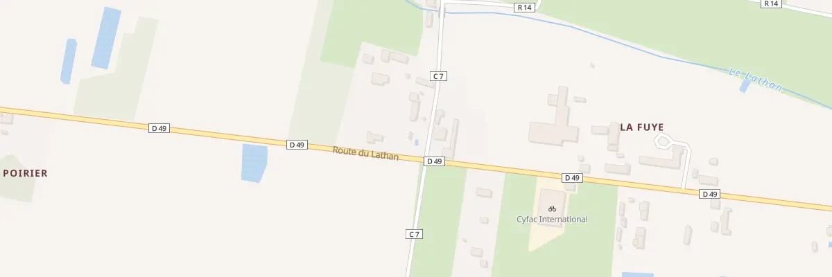 Plan du 5 Rte de Gourmois à Hommes