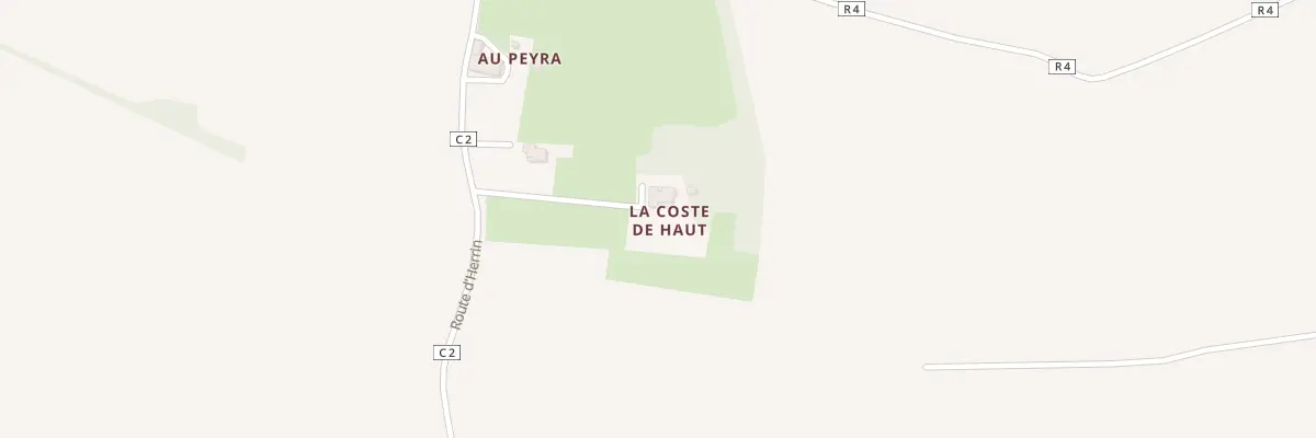 Plan du 5062 A la Coste de Haut à Beaumont