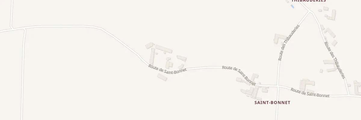 Plan du 18 Rte de St Bonnet à Sérigny
