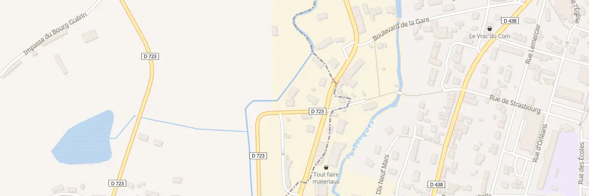 Plan du 15 Rte du Vieux Résenlieu à Résenlieu