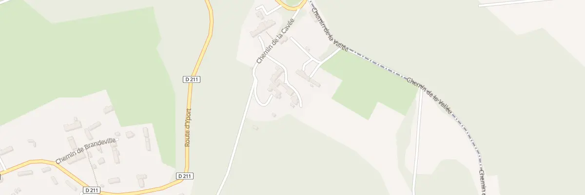 Plan du 55 Che de la Cavee à Vattetot-sur-Mer