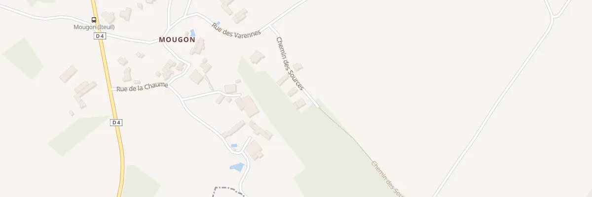 Plan du 4 Che des Sources à Iteuil