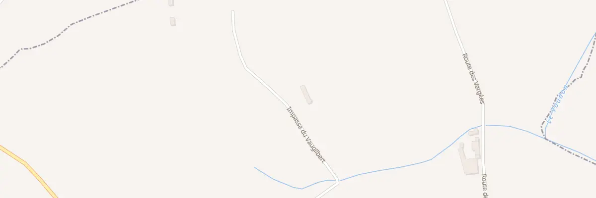 Plan du 13 Le Vaugilbert au Ménil-Guyon