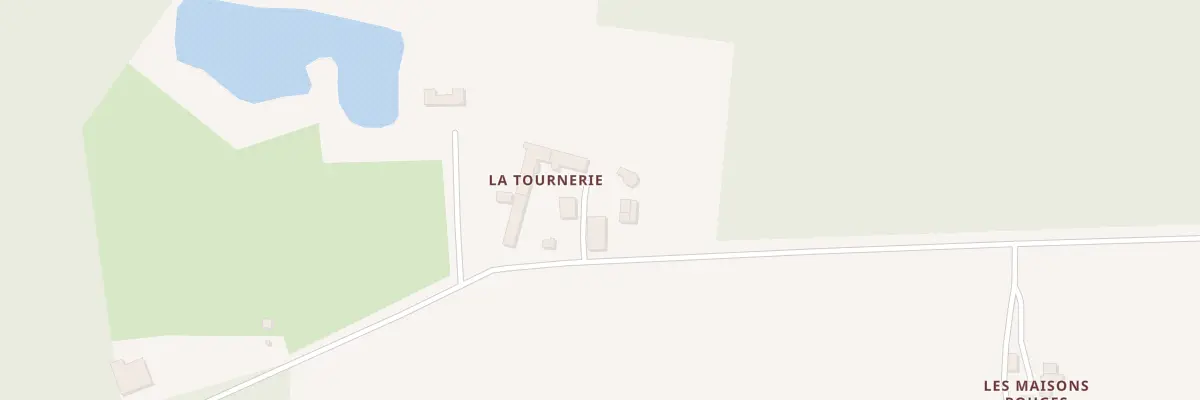 Plan du 1 La Tournerie à Louzes