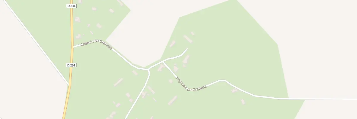Plan du 8 Imp du Grenese à Sainneville