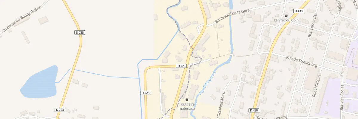 Plan du 17 Rte du Vieux Résenlieu à Résenlieu