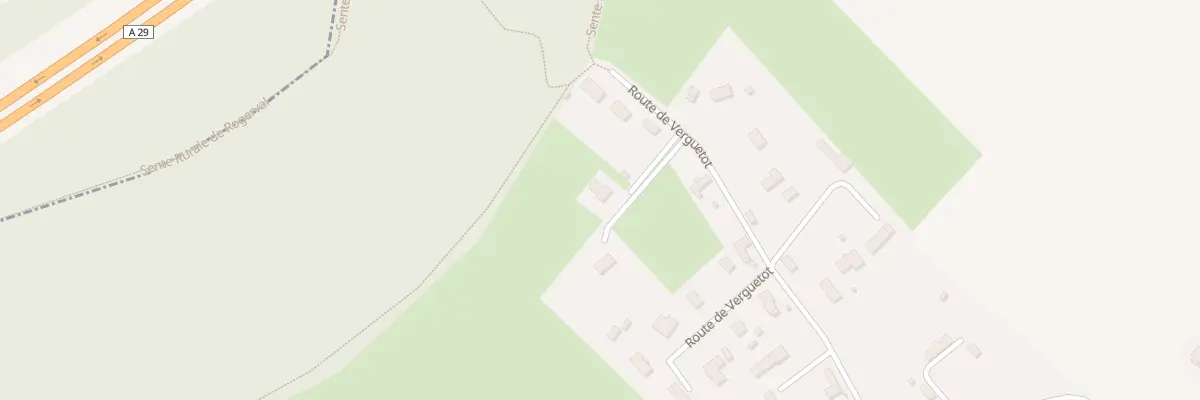 Plan du 422 Rte de Verguetot à Oudalle