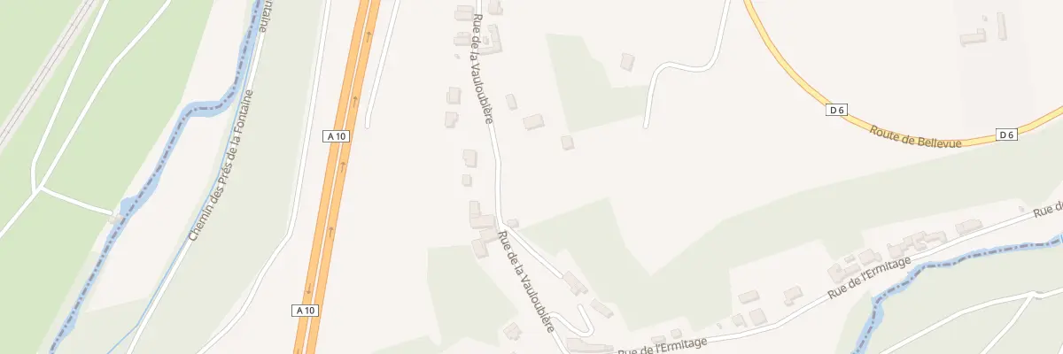 Plan du 4T Rue de Vauloubière à Biard