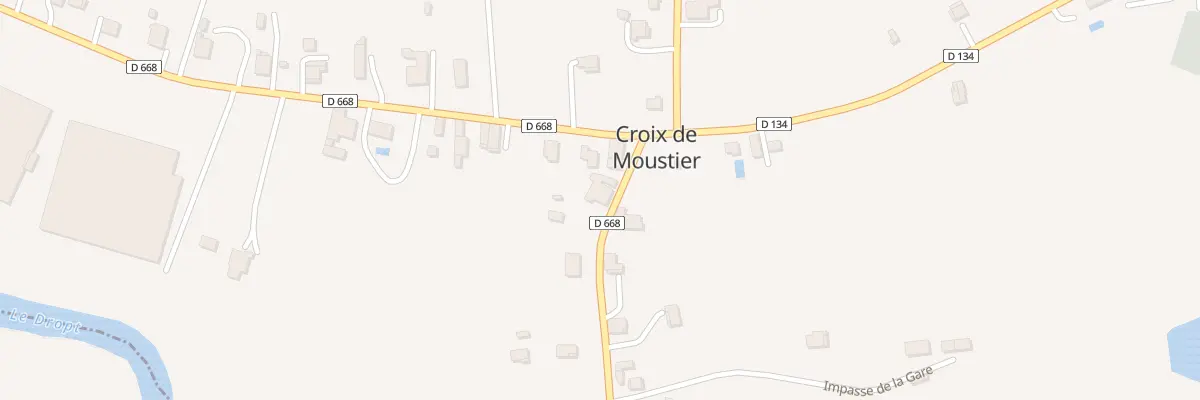 Plan du 16A À la Croix à Moustier