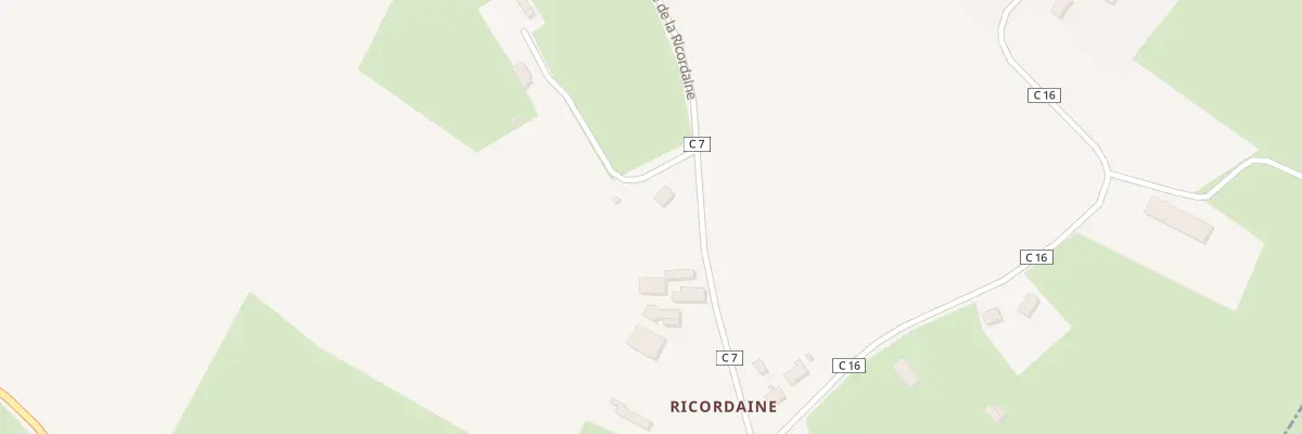 Plan du 2072 Rte de la Ricordaine à Teloché
