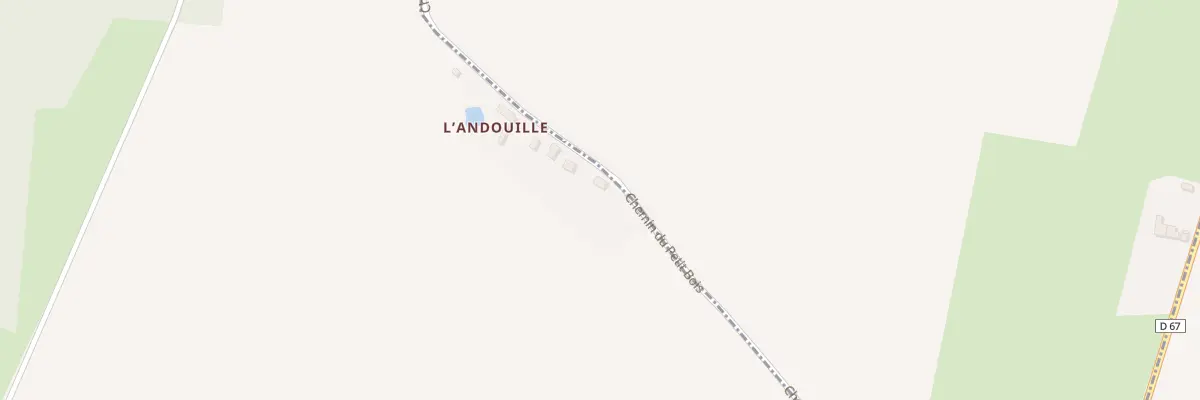 Plan du 53 Chem du Petit Bois à Courcelles-de-Touraine