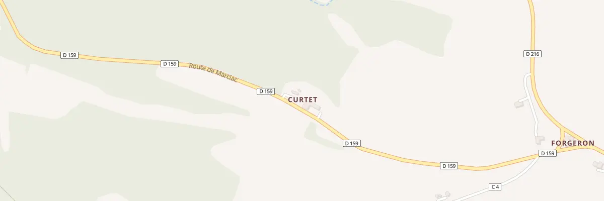 Plan du 5026 Curtet à Pouylebon