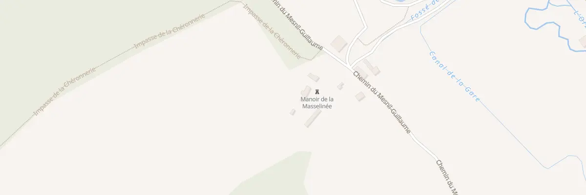 Plan du 34 Che de Mesnil Guillaume à Saint-Martin-de-Mailloc