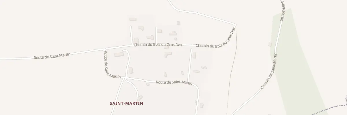 Plan du 188 Chem du Bois du Gros Dos à Genneville