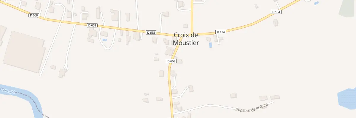 Plan du 9 À la Croix à Moustier