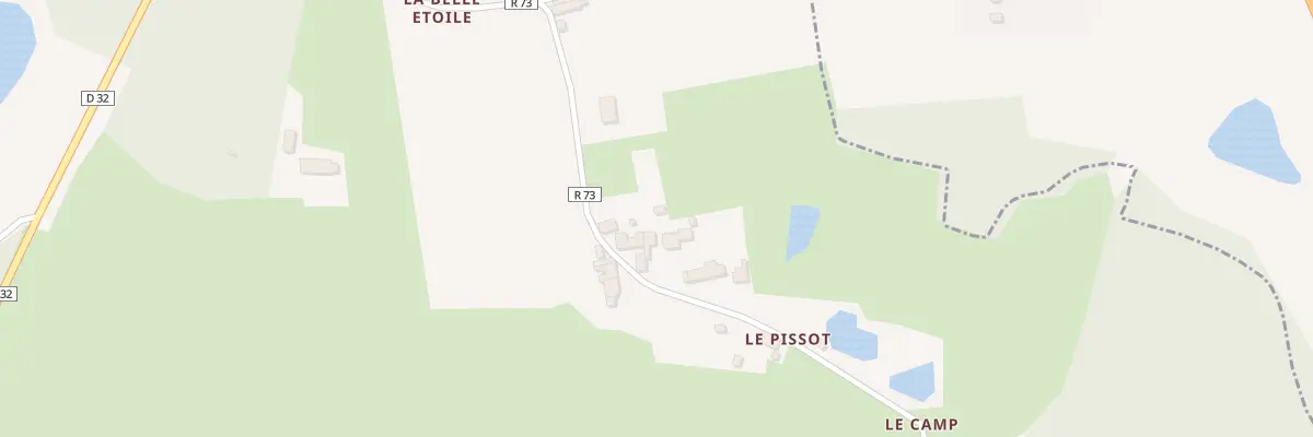 Plan du 501 Che du Pissot à Écommoy