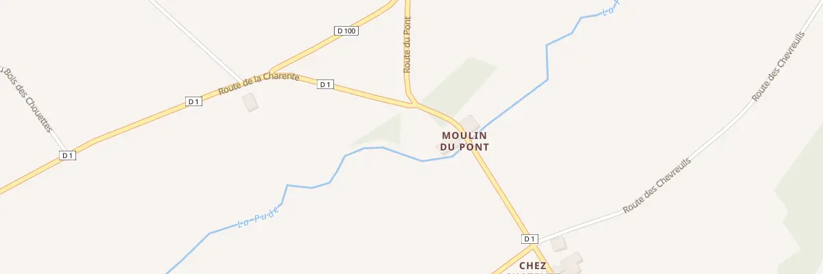 Plan du 17 Moulin du Pont Sud à Nanteuil-Auriac-de-Bourzac