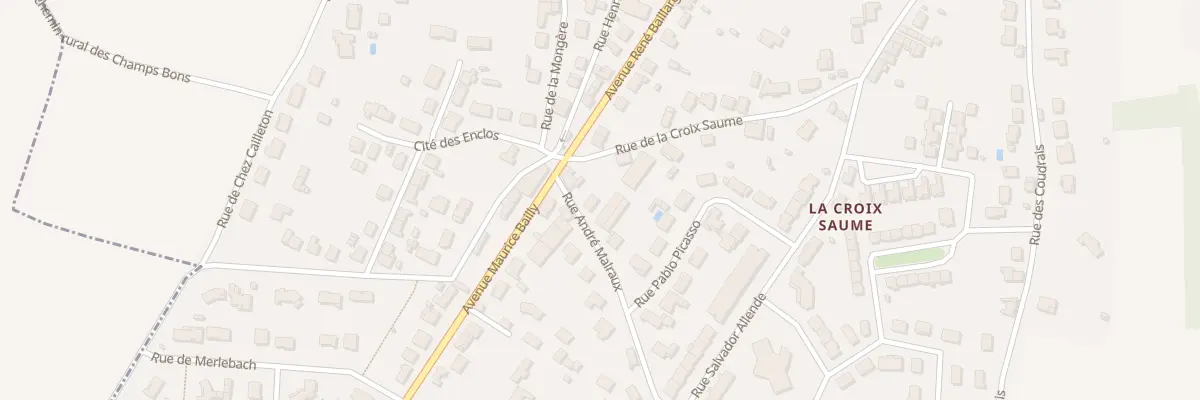 Plan du 1 Rue André Malraux à Civray
