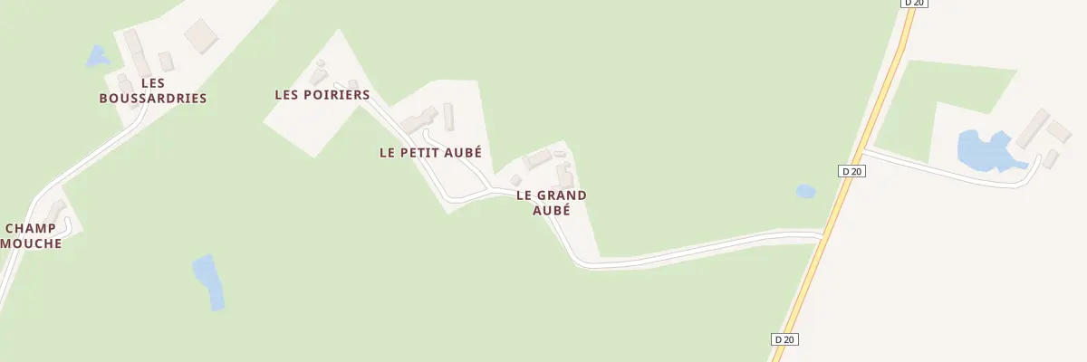 Plan du 5106 Le Grand Aube à Courcebœufs