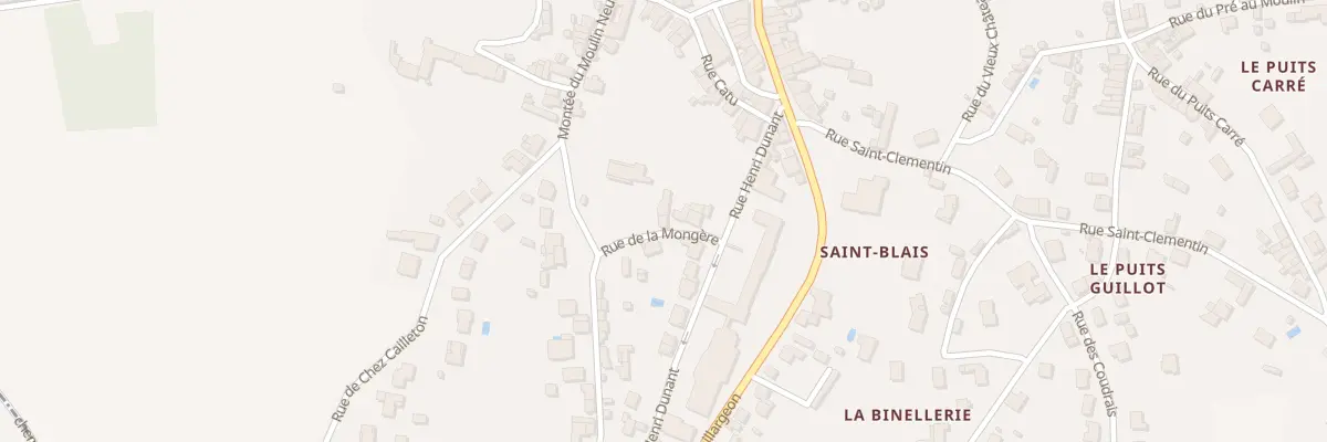 Plan du 8 Rue de la Mongère à Civray