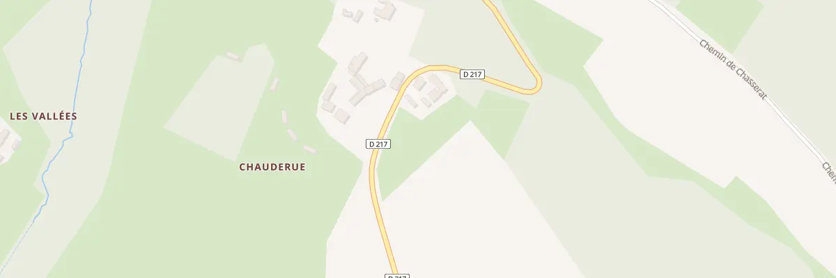 Plan du 5173 Chauderue à Saint-Germain-d’Arcé