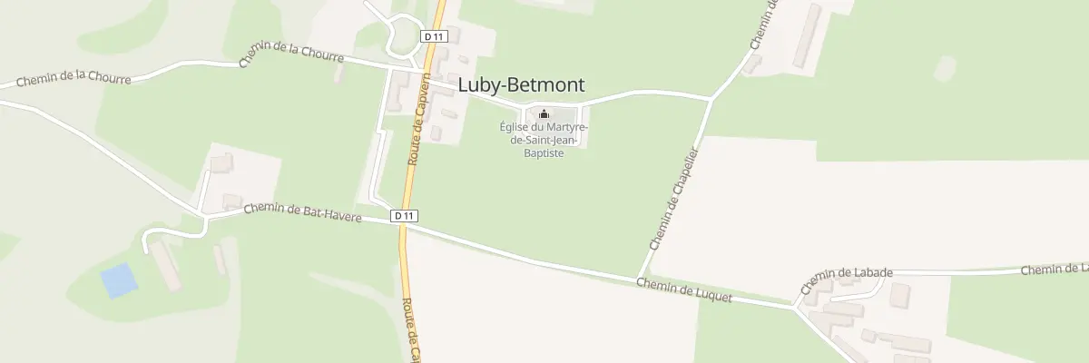 Plan du 5039 Moulettes à Luby-Betmont