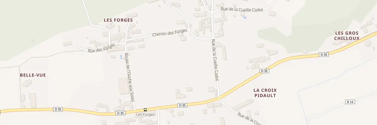 Plan du 2 Che des Forges à Coteaux-sur-Loire