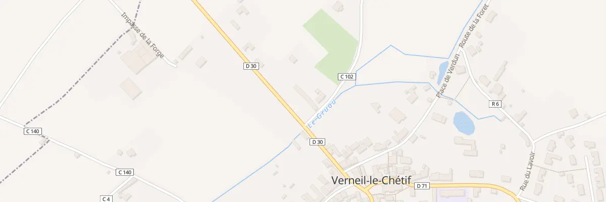 Plan du 5026 Le Ruisseau à Verneil-le-Chétif