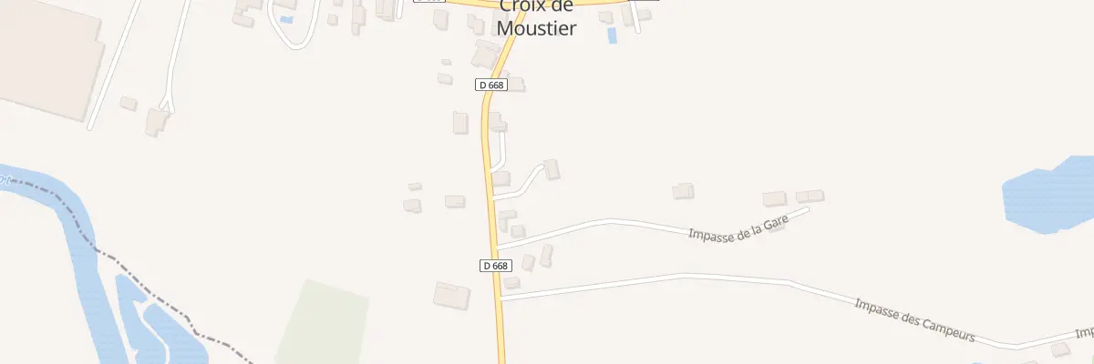 Plan du 189 Rte du Dropt à Moustier