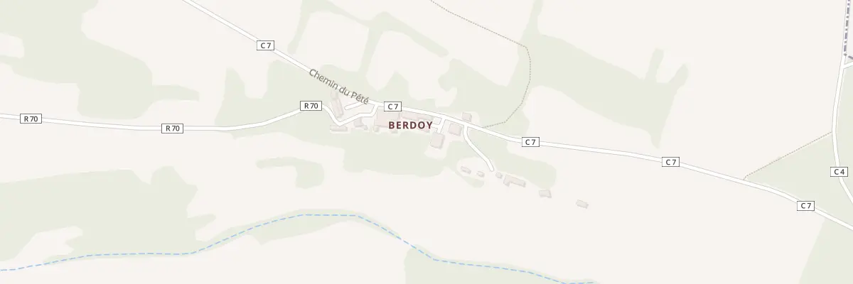 Plan du 5018 Berdoy à Castelnau-d’Anglès
