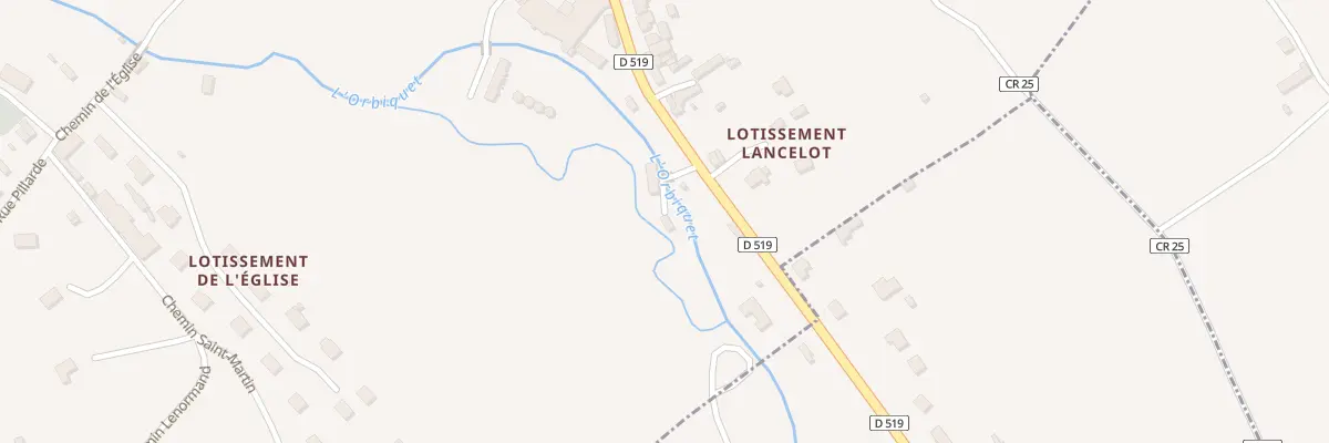 Plan du 1146B Rte d’Orbec au Mesnil-Guillaume