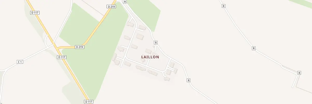 Plan du 5001F Laillon à Lannes