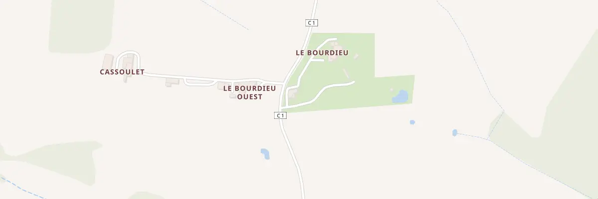 Plan du 741 Rte du Château d’Eau à Castelnau-d’Anglès