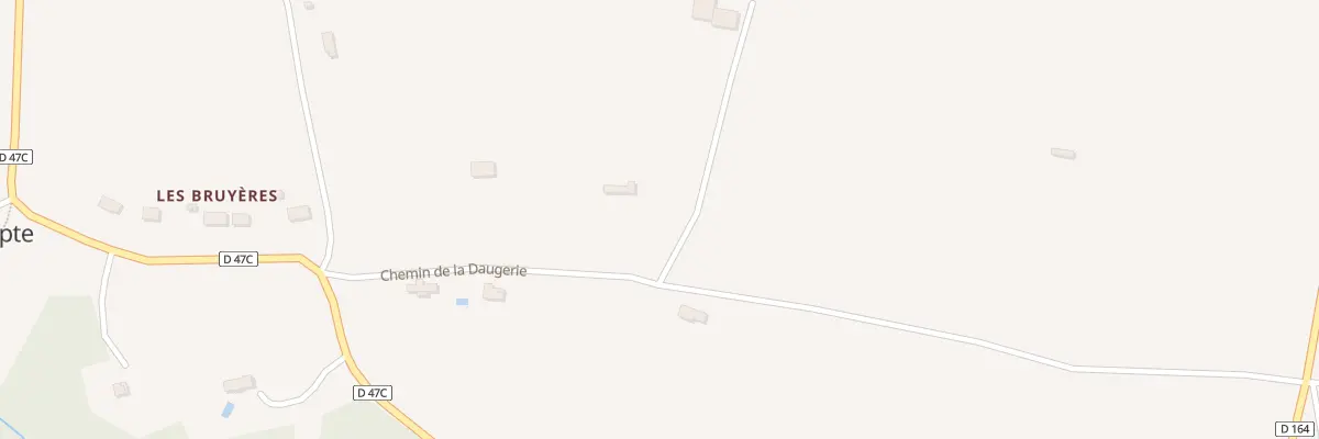 Plan du 235 Che de la Daugerie La Croupte à Livarot-Pays-d’Auge