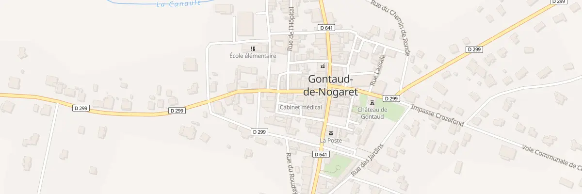 Plan du 773 Au Bourg à Gontaud-de-Nogaret