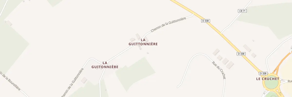 Plan du 179 Che de la Guittonnière à Écommoy
