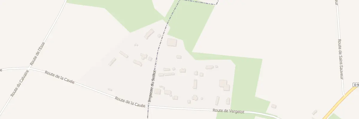 Plan du 90 Imp du Seillot à Saint-Sauveur-d’Émalleville