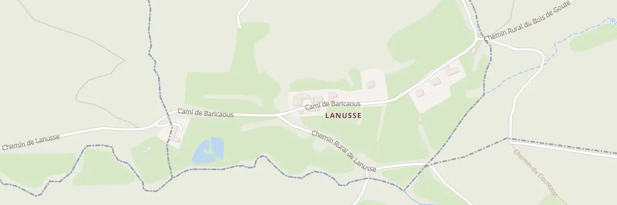 Plan du 11 Cami de Baricaous à Castéra-Lanusse